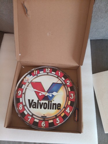 New valvoline wall clock - valvoline,