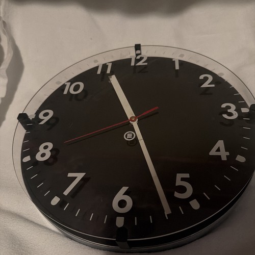 Shop garage clock metal - metal, base